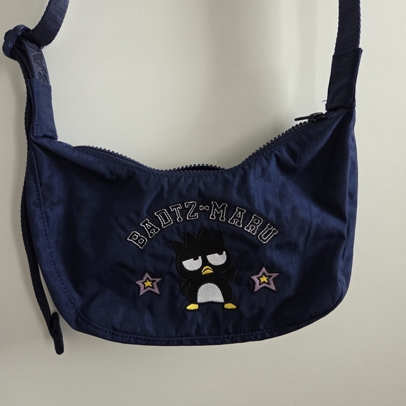 BAGGU Handbags - BAGGU x Hello Kitty And Friends Badtz Maru Small Crescent Crossbody Bag